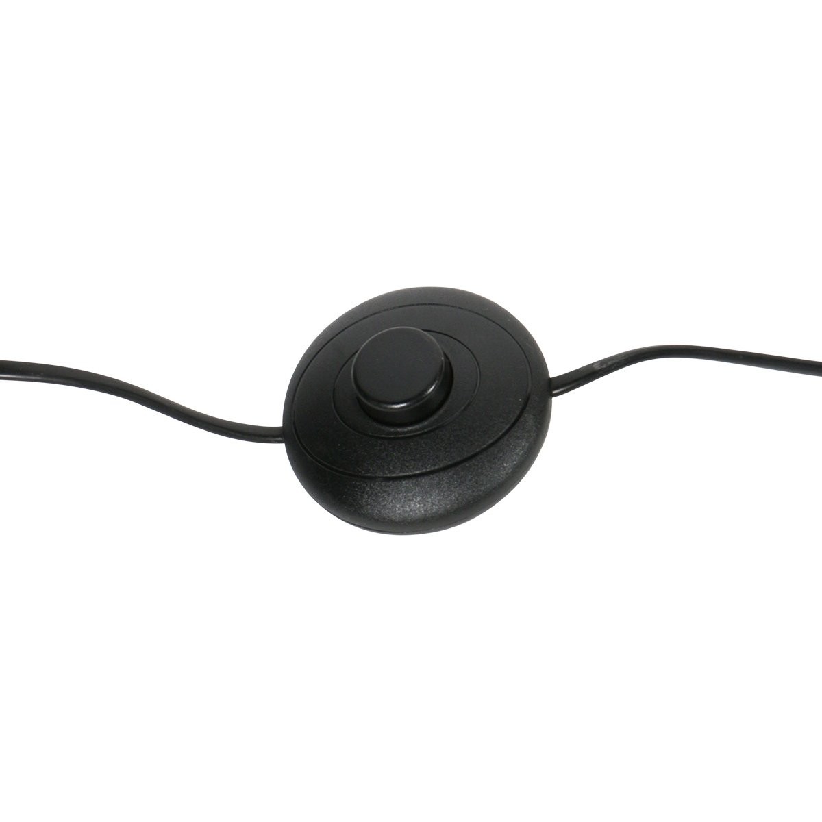 Booglamp Sparkled Light 4766CA cacao met grof wit linnen kap - Afbeelding 11