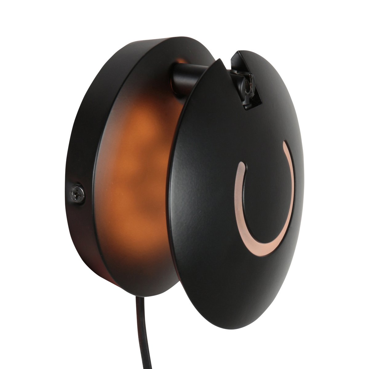 Zwarte wandlamp Zenith 2 4396ZW verstelbaar met LED - Afbeelding 5