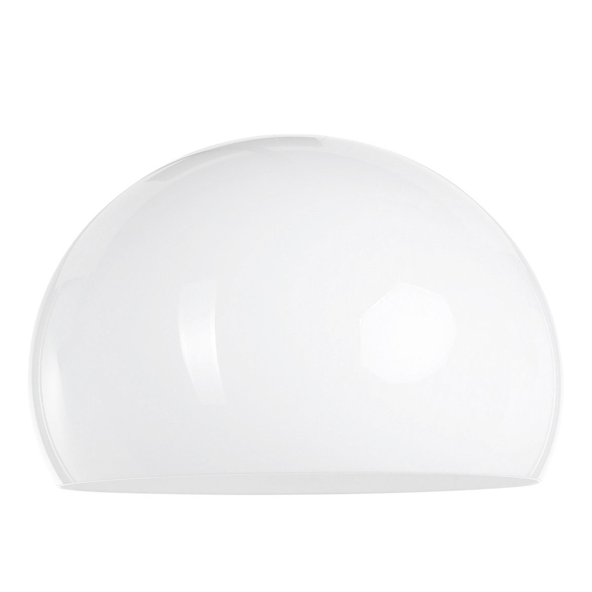 Booglamp Sparkled Light 4764CA cacao met witte kunststof kap - Afbeelding 5