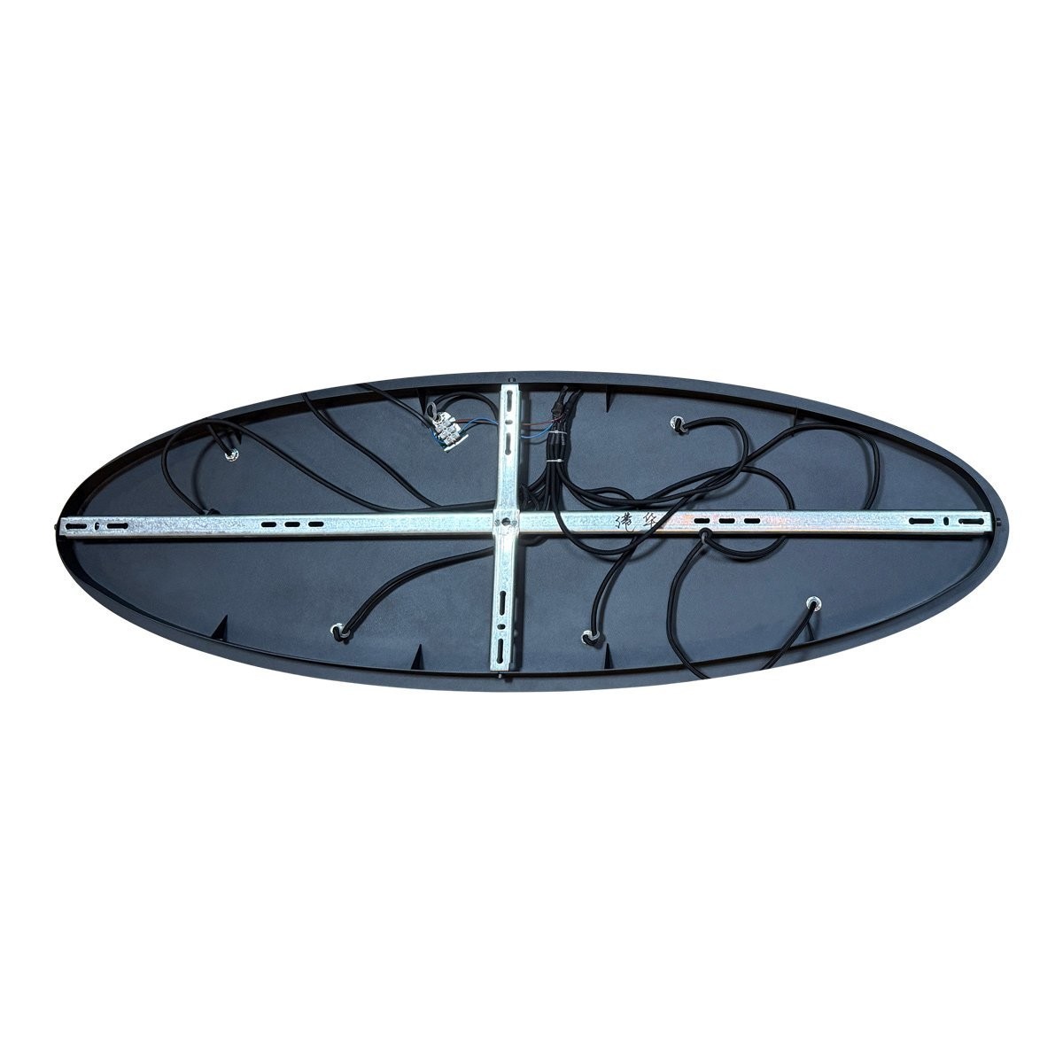 Zwarte hanglamp Bollique 4846ZW, 9-lichts design voor eettafel - Afbeelding 11