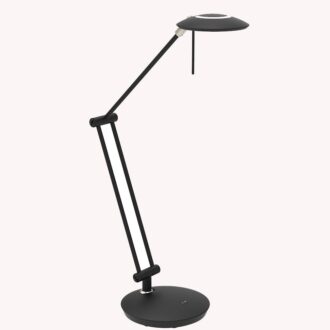 Zwarte tafellamp Zenith 2 4393ZW – Dimbaar, richtbaar en lichtkleur instelbaar