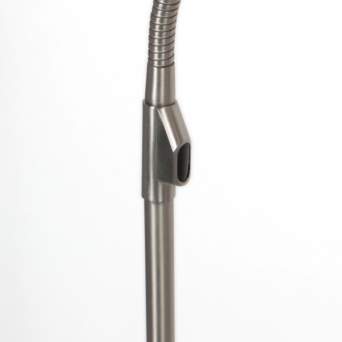 Vloerlamp Zenith 2 accu 4398ST geborsteld staal met flexarm - Afbeelding 4