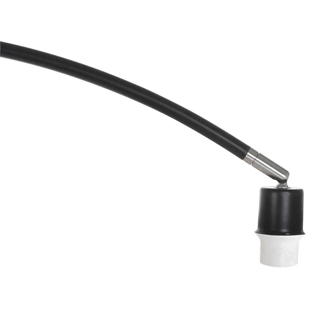Vloerlamp Solva Bamboo 4232ZW met gevlochten bamboe kap Ø50 cm - Afbeelding 4