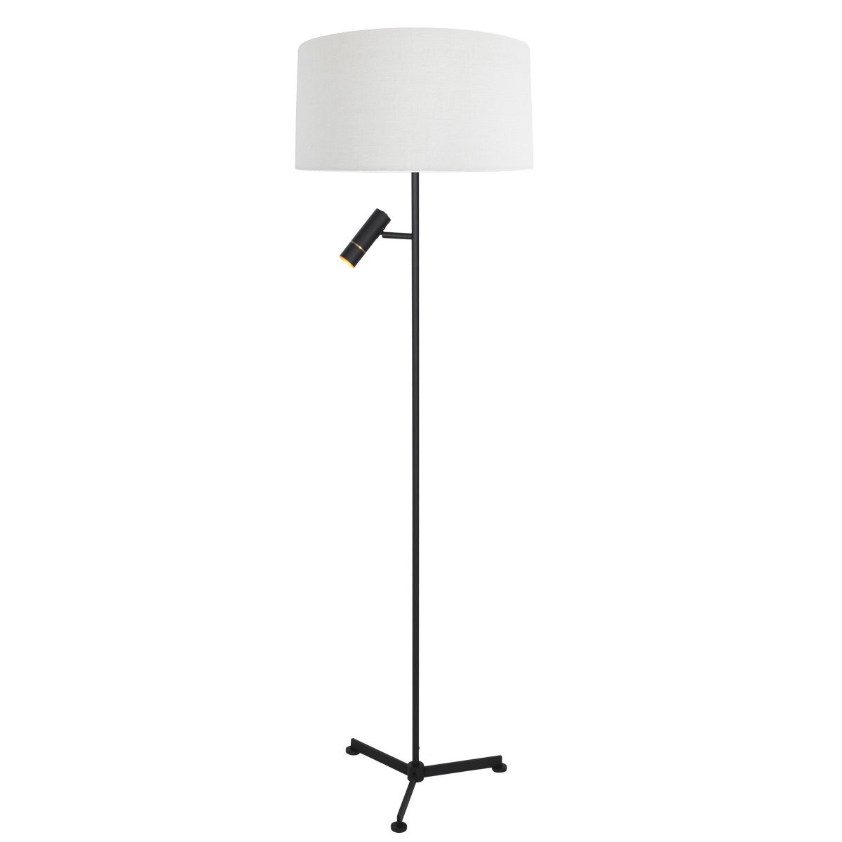 Vloerlamp Stang 4836ZW met leeslicht en witte kap - Afbeelding 2