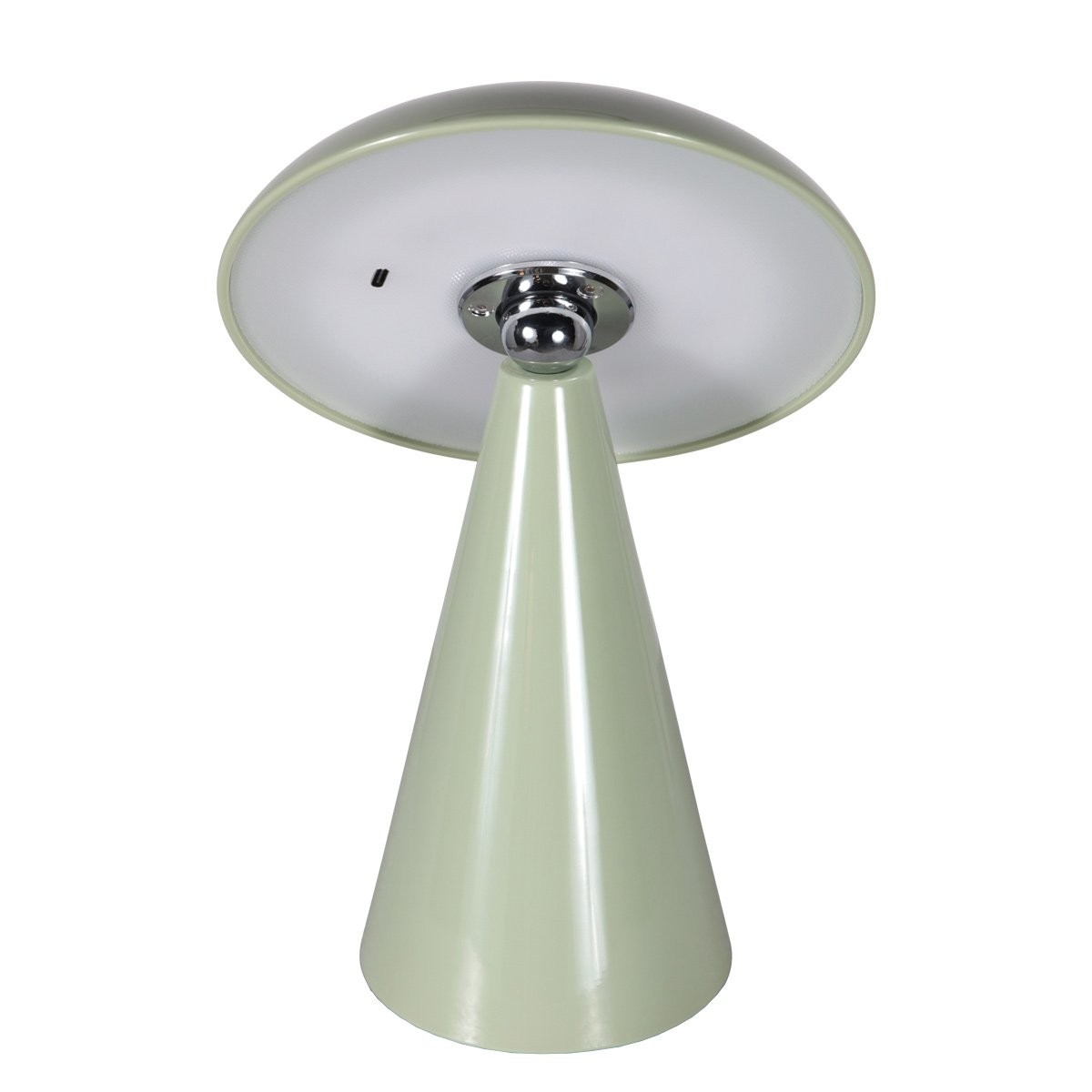 Tafellamp Mush 4856G - draadloze sfeerlamp in glanzend pastelgroen - Afbeelding 4