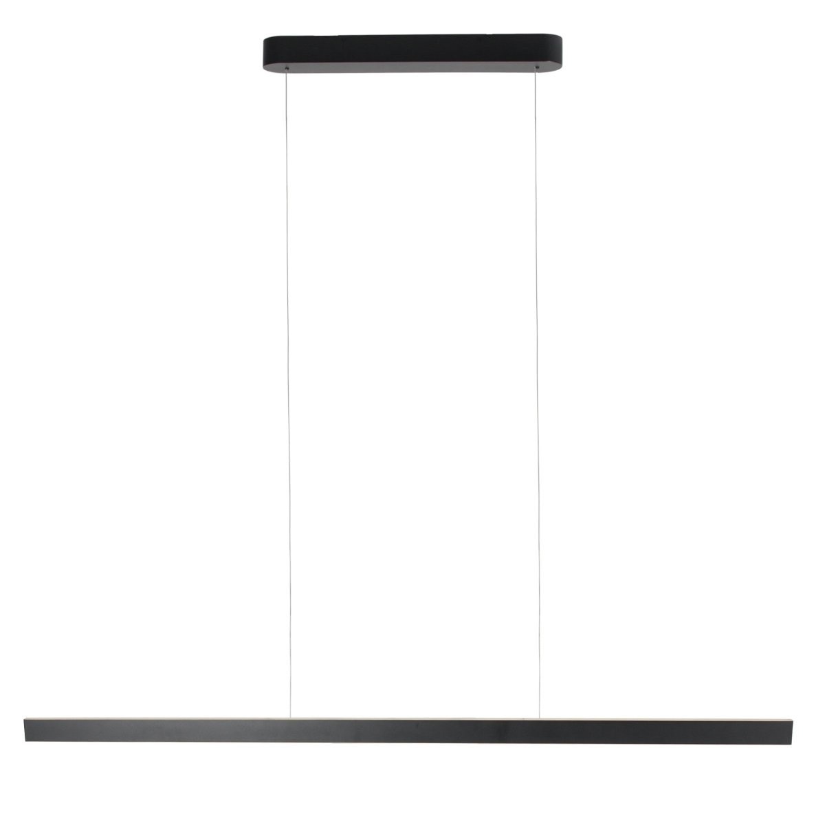Hanglamp Karol 4734ZW zwarte LED lamp 150 cm met cable-lift - Afbeelding 2