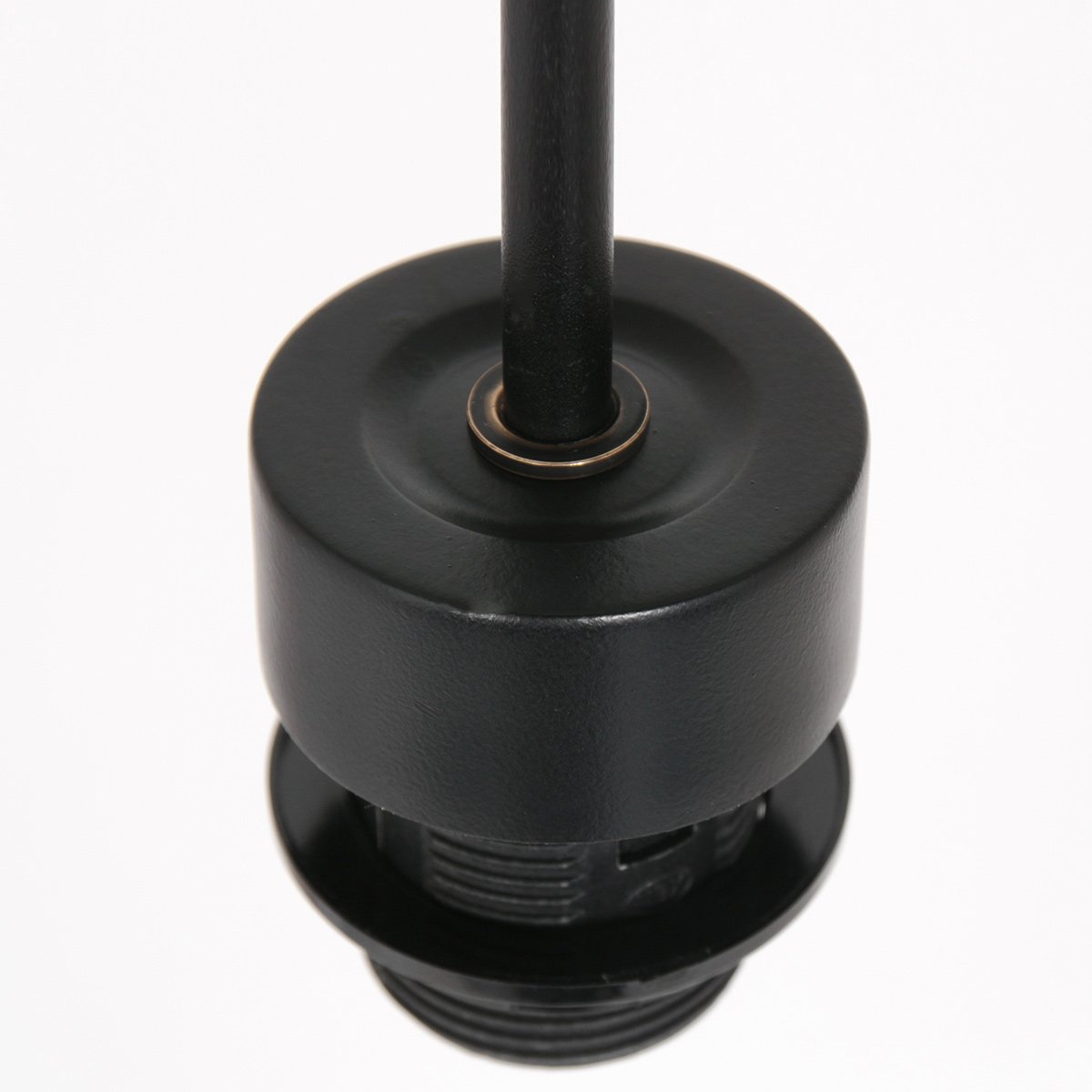 Hanglamp Globe Black 4913ZW zwart/goud Ø40 sfeervolle pendel - Afbeelding 8