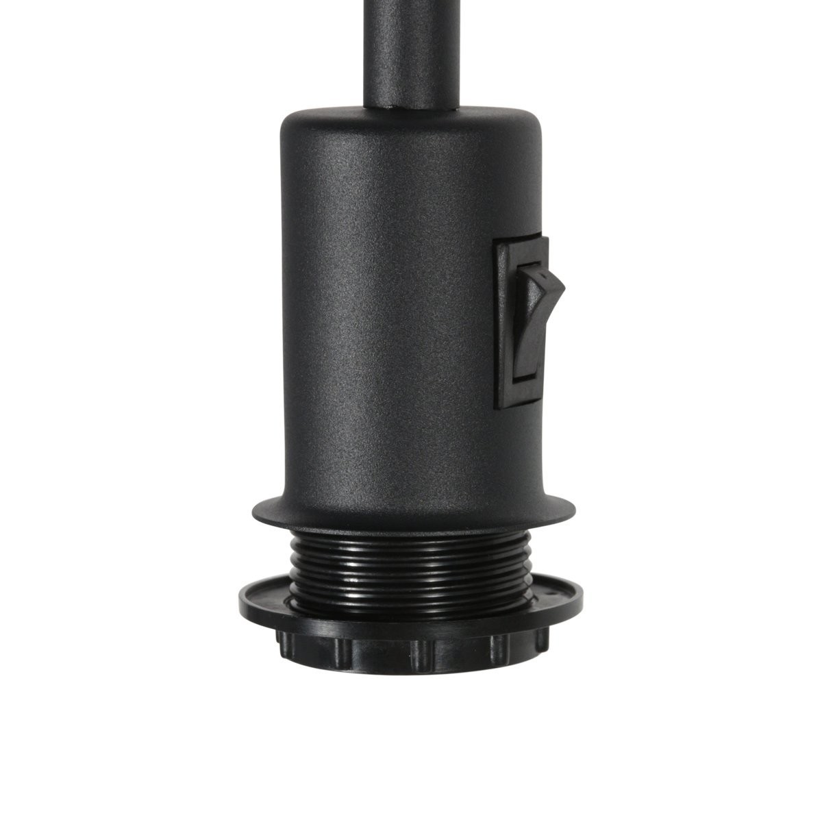 Vloerlamp Stang 4781ZW zwart met blauwe velours kap - Afbeelding 4