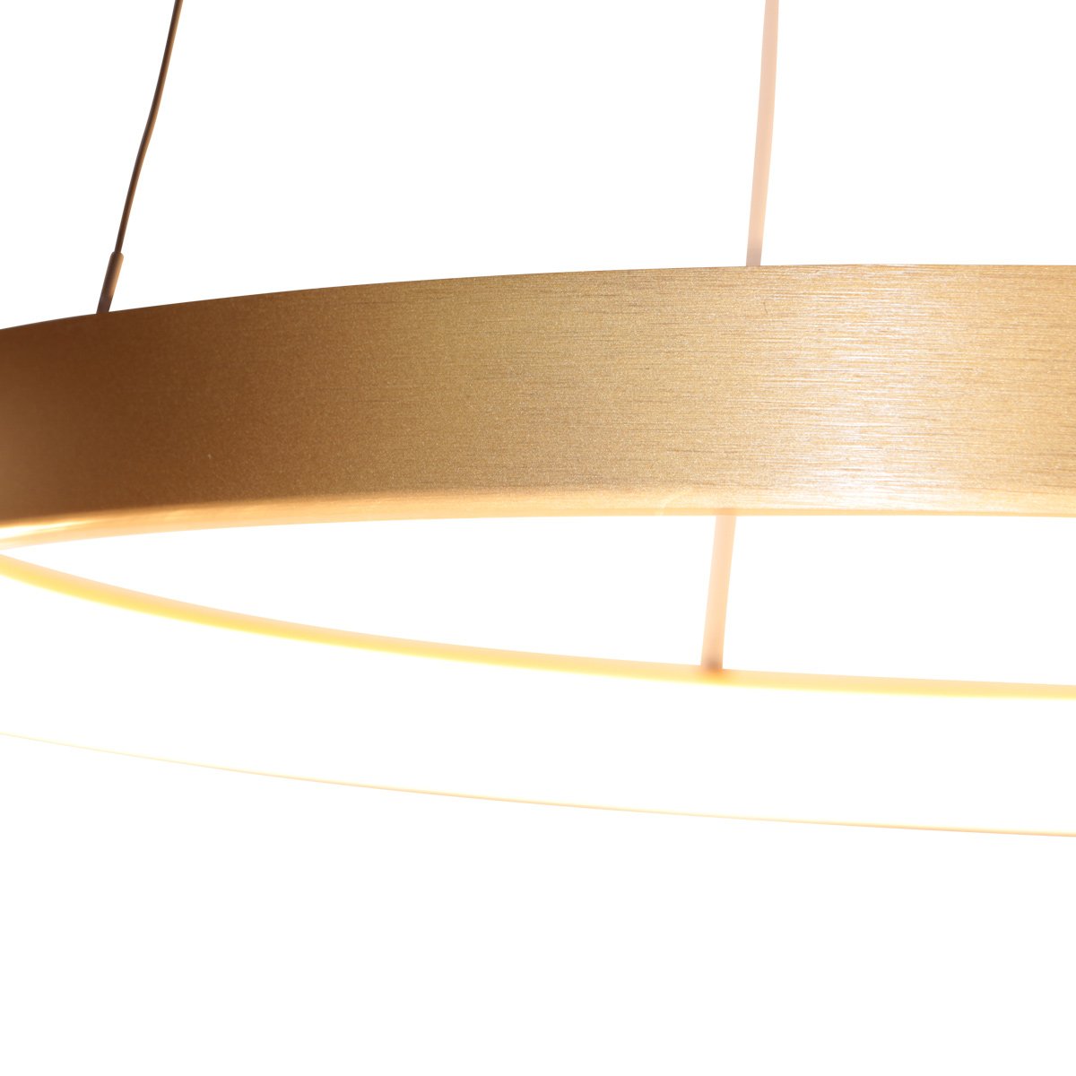 Gouden hanglamp Ringlede 4612GO, met cable-lift - Afbeelding 3