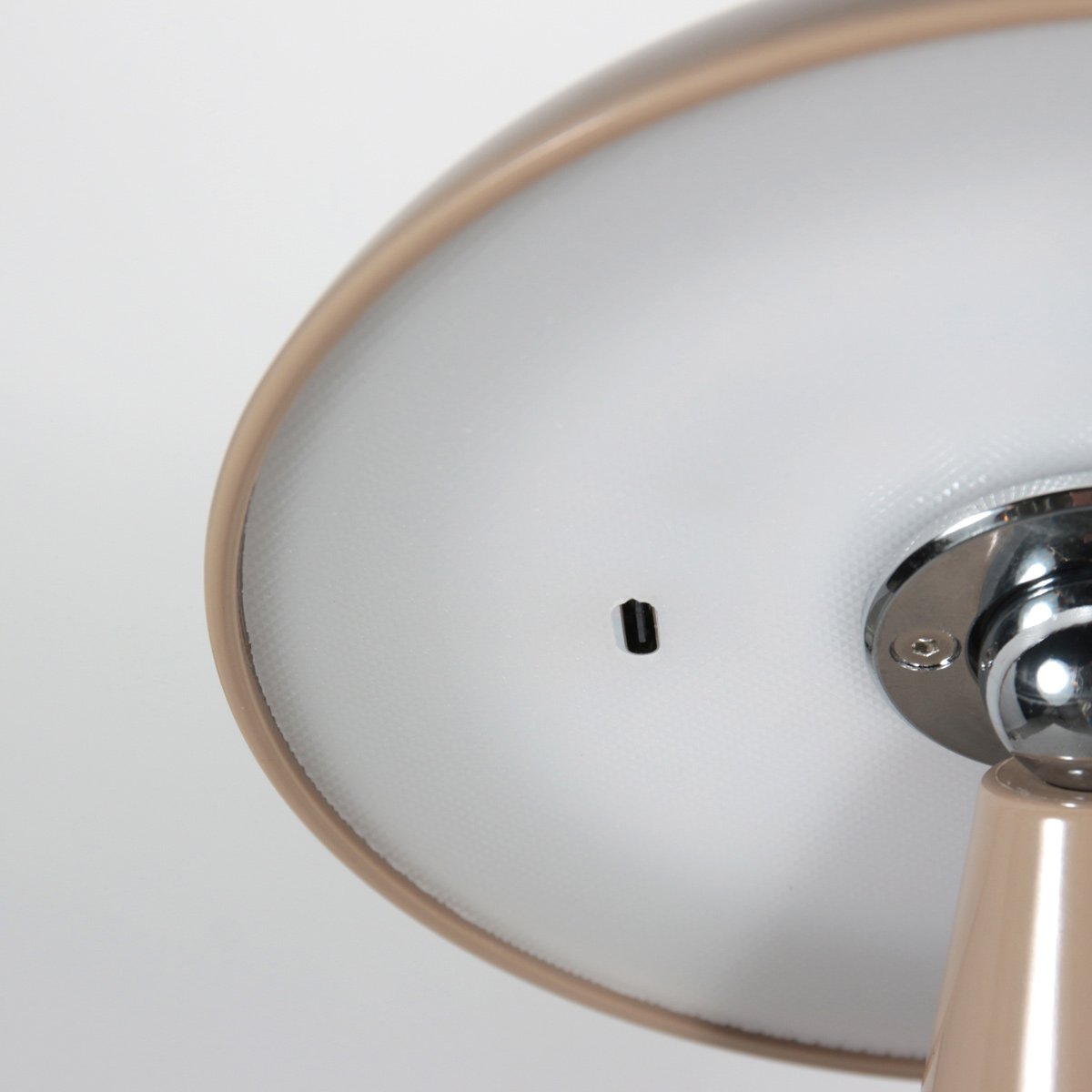 Tafellamp Mush 4856B - bruine oplaadbare sfeerlamp met glans - Afbeelding 5