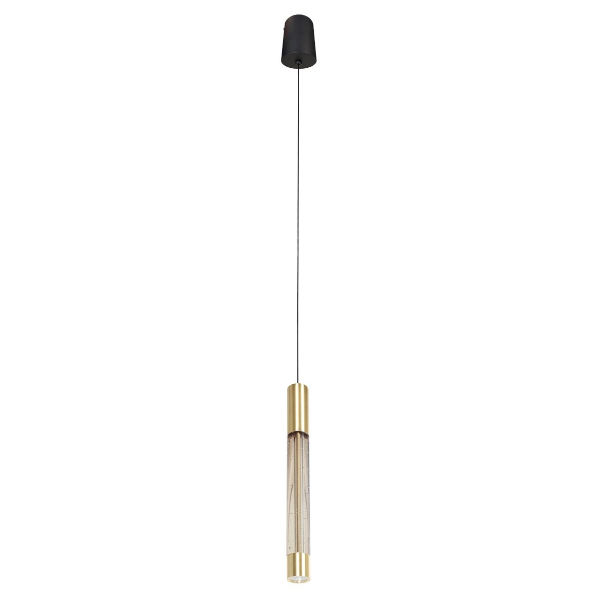 Hanglamp Alisio 4577ME 1-lichts luxe glas in messing - Afbeelding 8