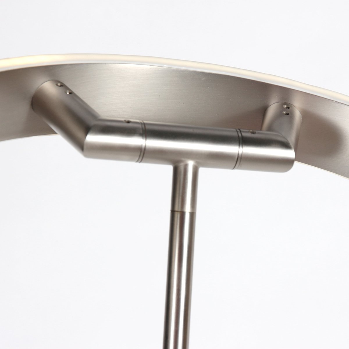 Stalen vloerlamp Soleil 2 4388ST – LED uplighter met leesarm - Afbeelding 11