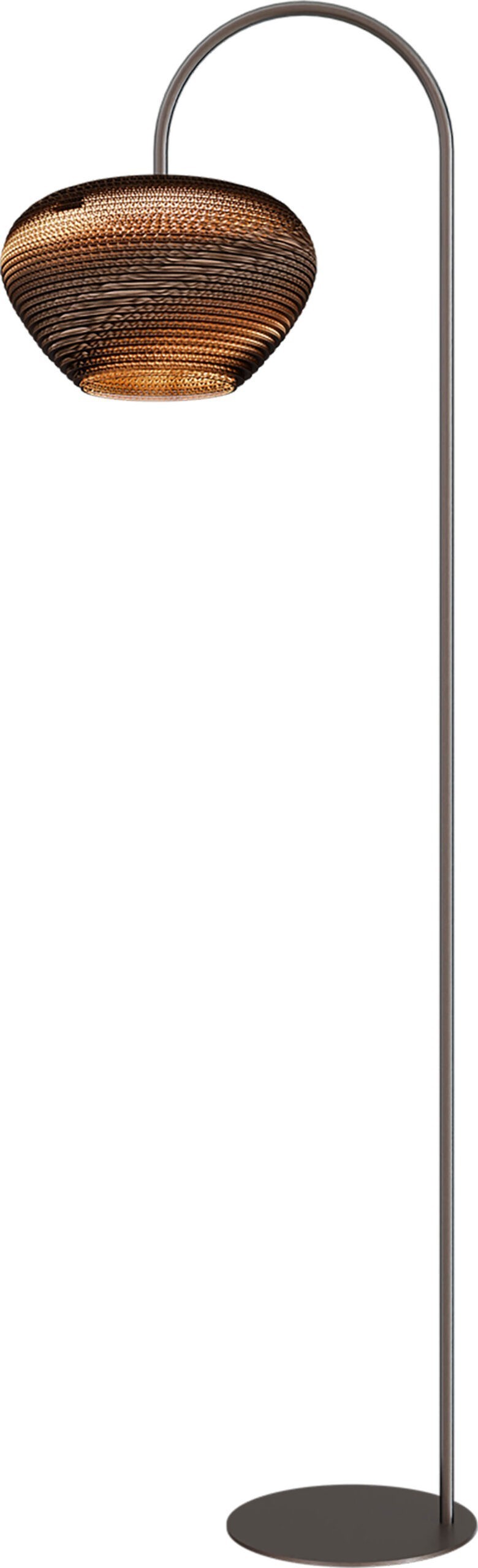 Vloerlamp Masterlight Carta Trendy cacao 168 cm – 1511-15-35