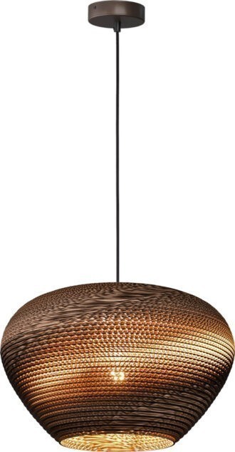 Masterlight Carta Trendy – Hanglamp 1-licht Cacao 44cm