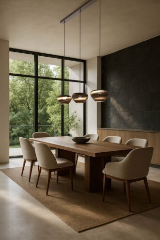 HL Carta Trendy 3-lichts cacao beam cacao 130x8cm