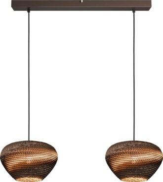 HL Carta Trendy 2-lichts cacao beam cacao 70x9cm