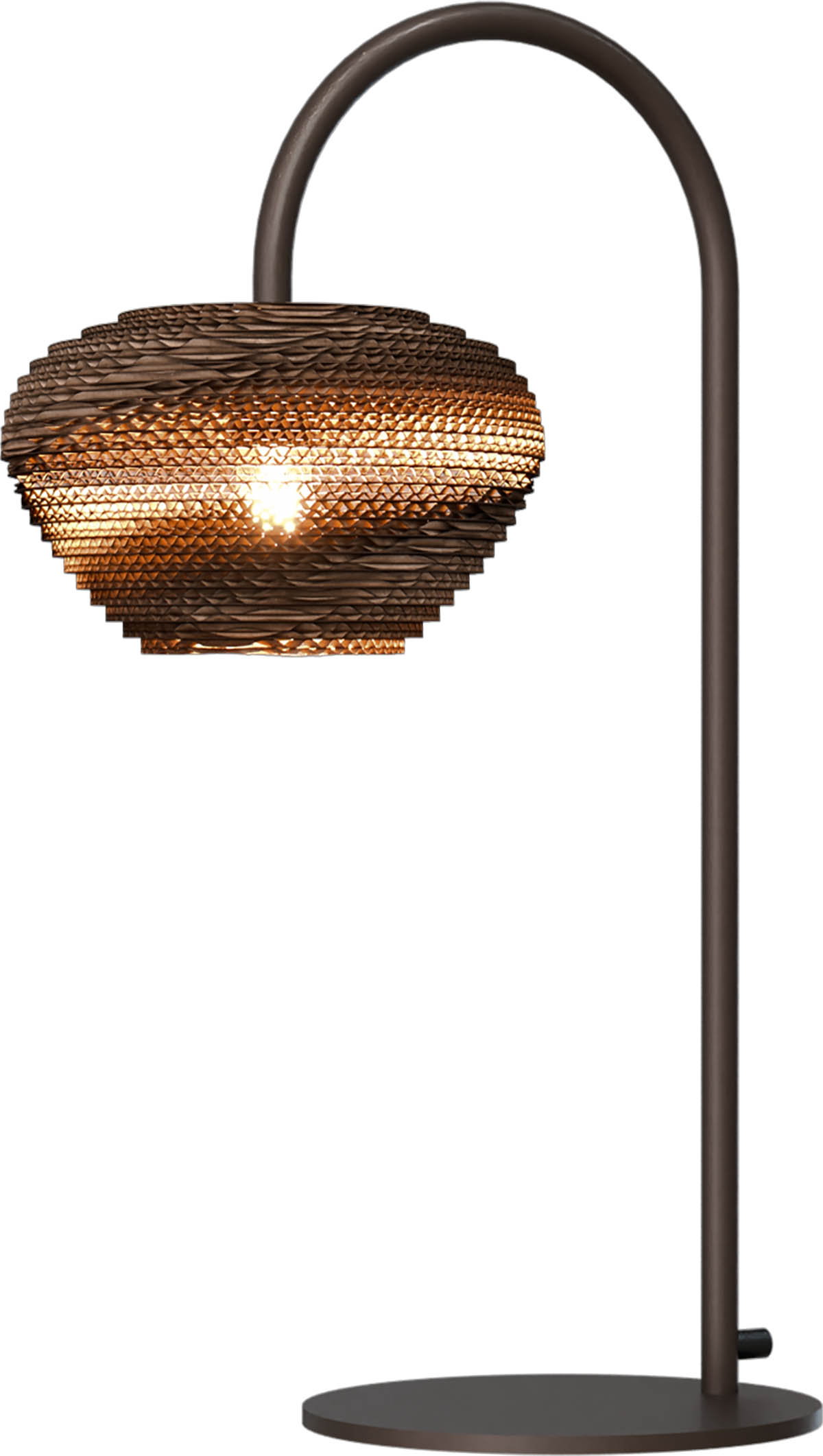 Masterlight Think Paper Cartone Bow Tafellamp Cacao