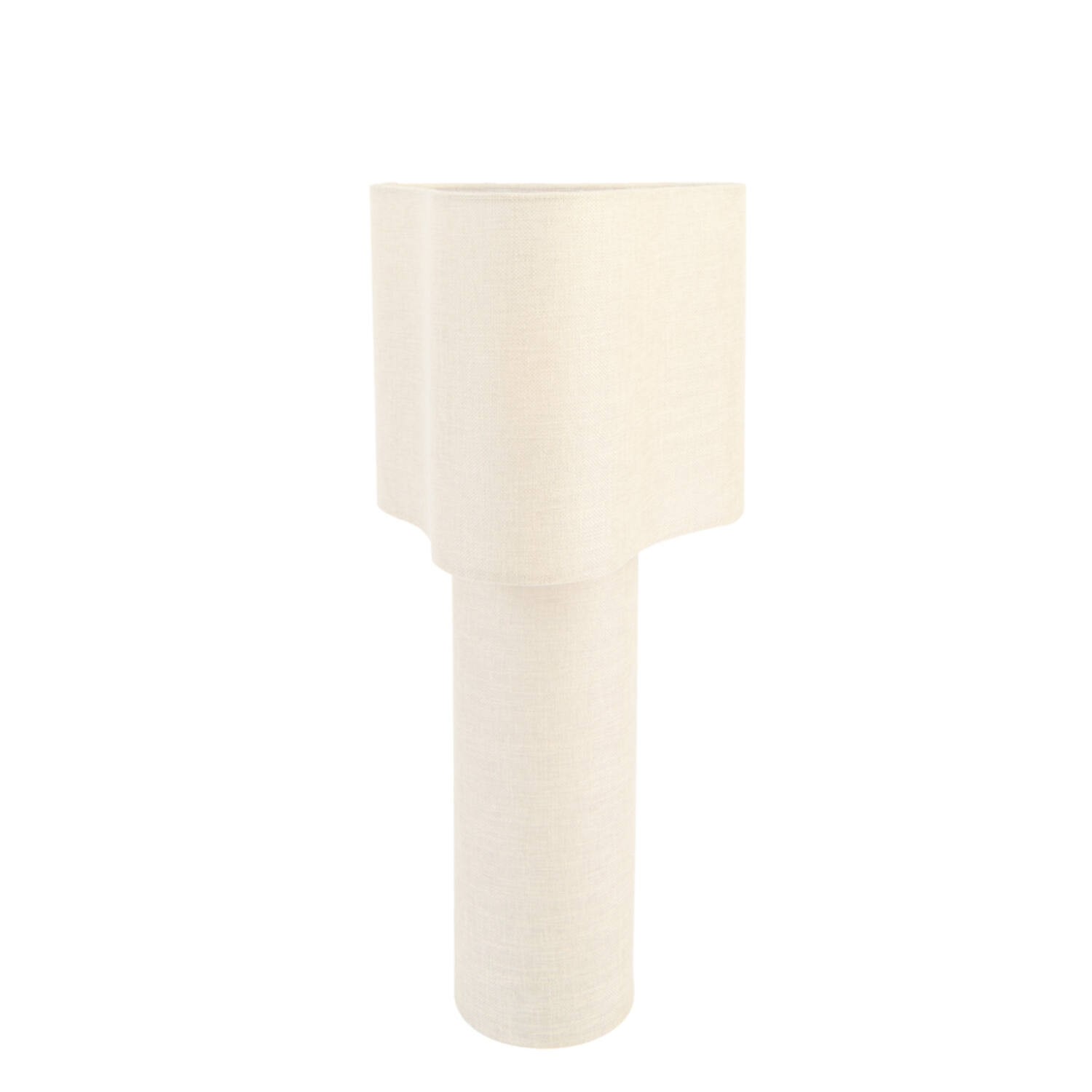 Table lamp Ø25x50 cm BRANY linen natural - Afbeelding 8