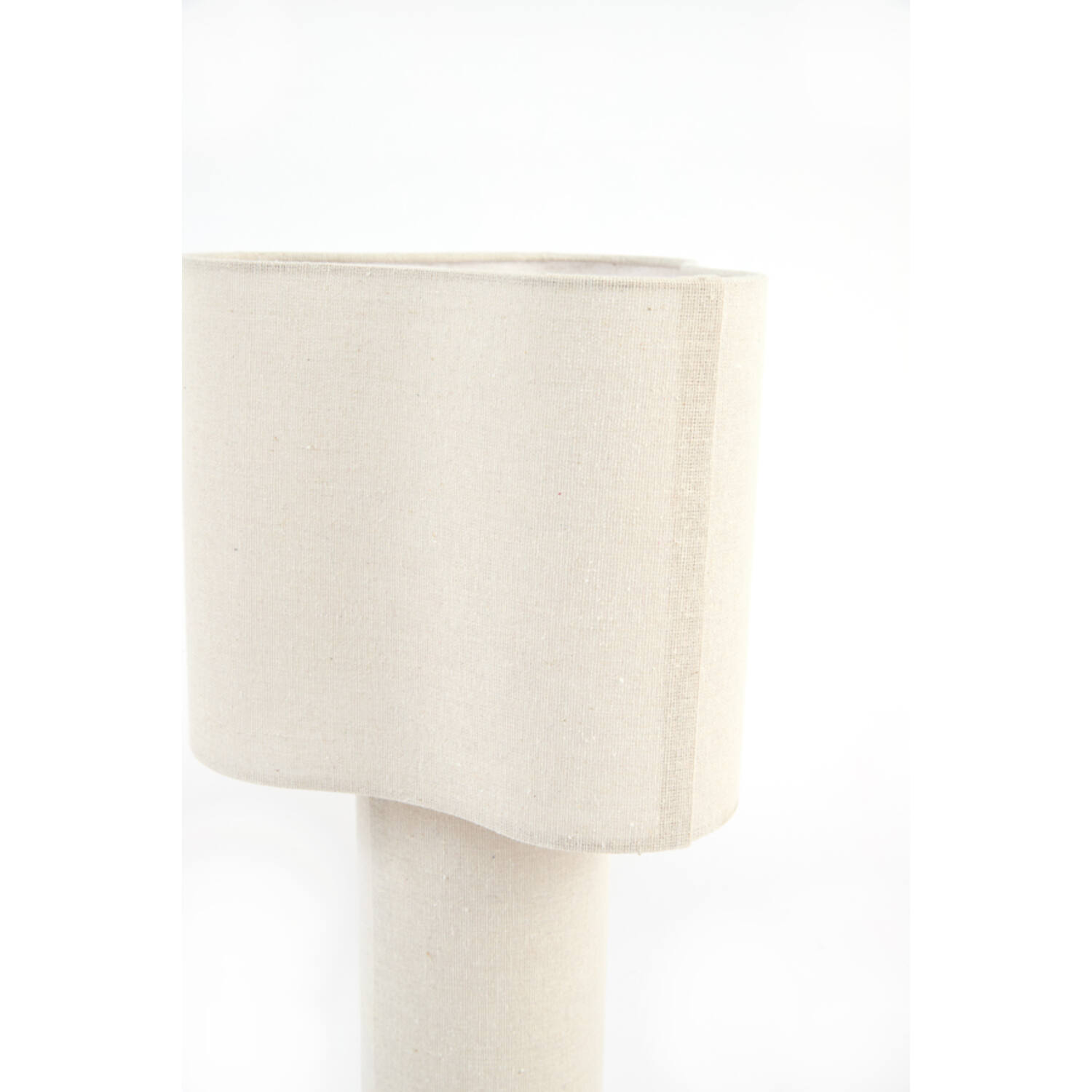 Table lamp Ø25x50 cm BRANY linen natural - Afbeelding 6