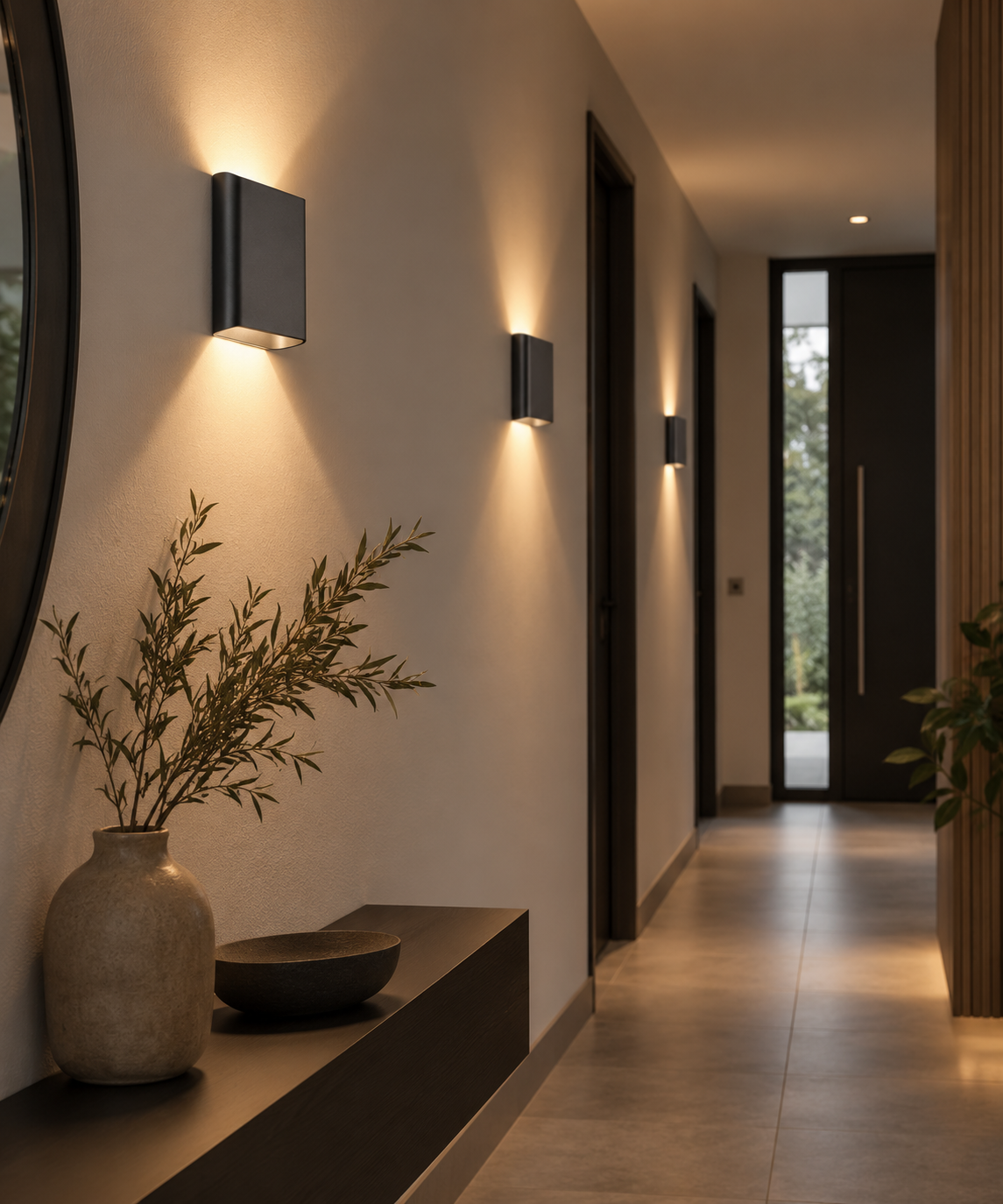 Wandlamp Alex zwart - Afbeelding 2