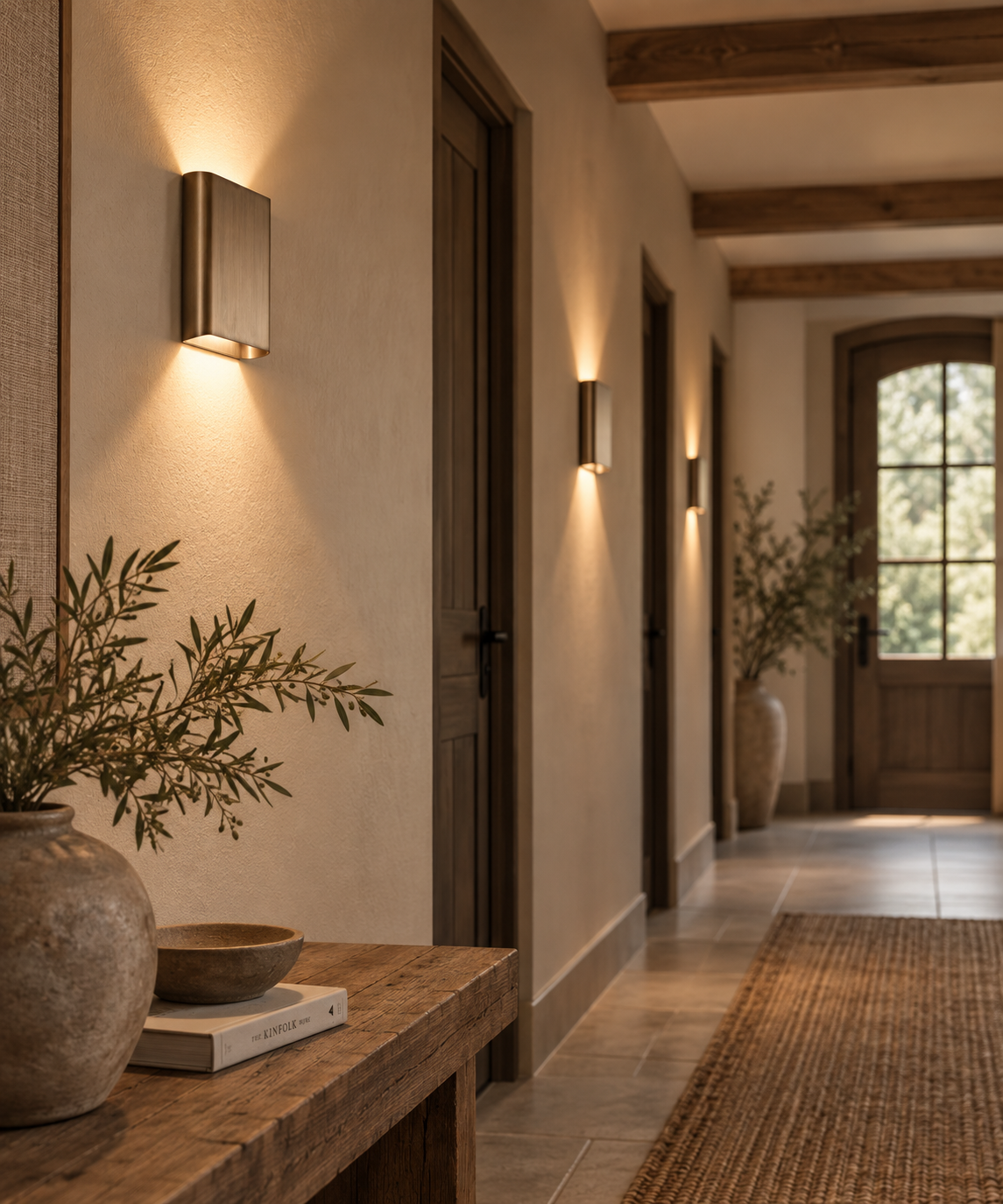 Wandlamp Alex brons - Afbeelding 2