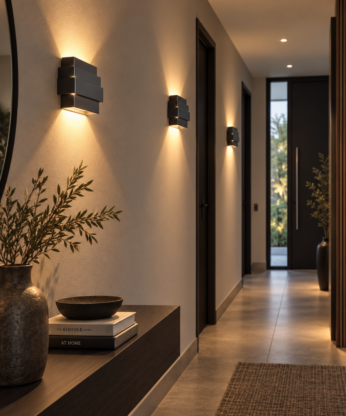 Wandlamp Diego zwart - Afbeelding 2