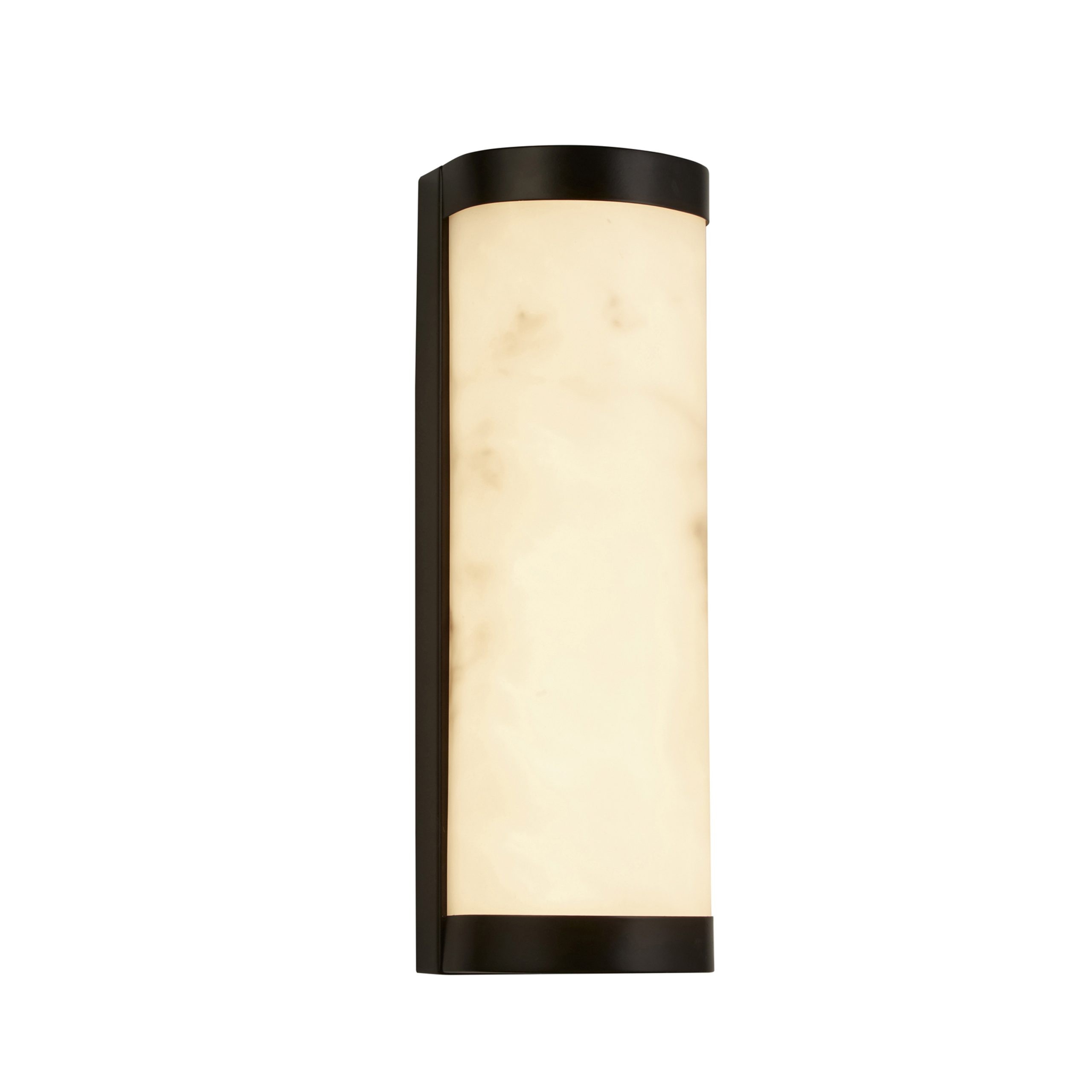 Nile LED-wandlamp - Mat zwart metaal en gemarmerd hars - Afbeelding 4