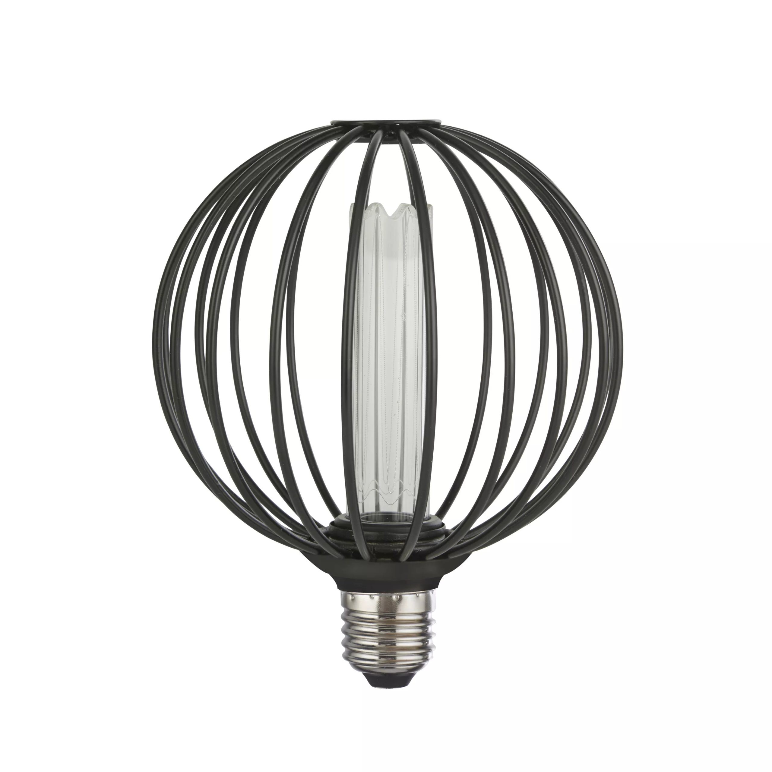 Globe LED Lamp Zwart - Afbeelding 4
