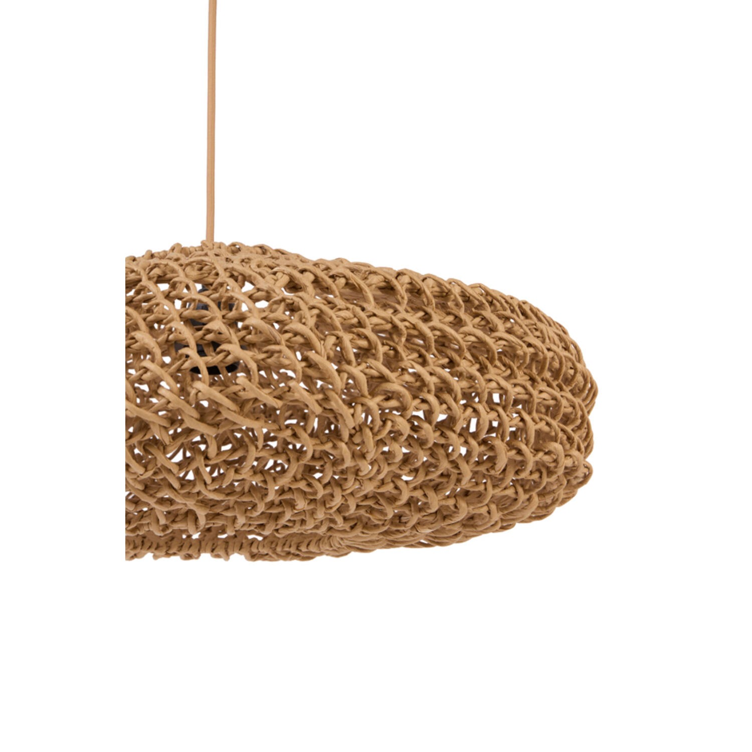 Hanging lamp Ø55x22 cm TWAN light brown - Afbeelding 4