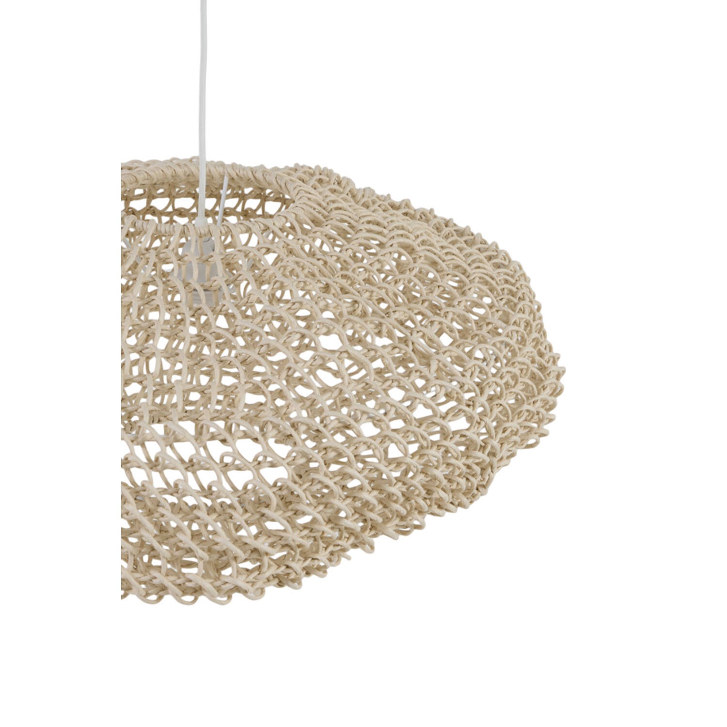 Hanging lamp Ø65x25 cm TWAN cream - Afbeelding 4