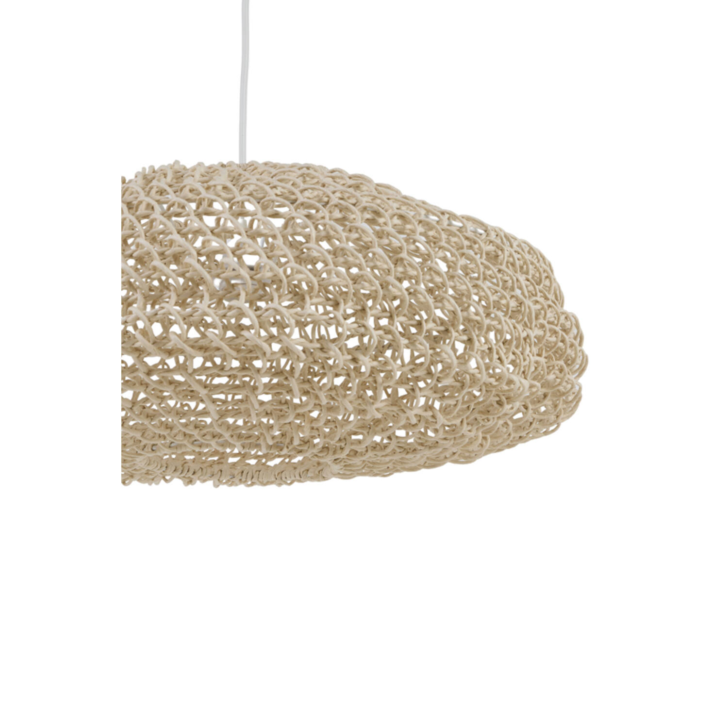 Hanging lamp Ø65x25 cm TWAN cream - Afbeelding 3