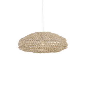 Hanging lamp Ø65x25 cm TWAN cream