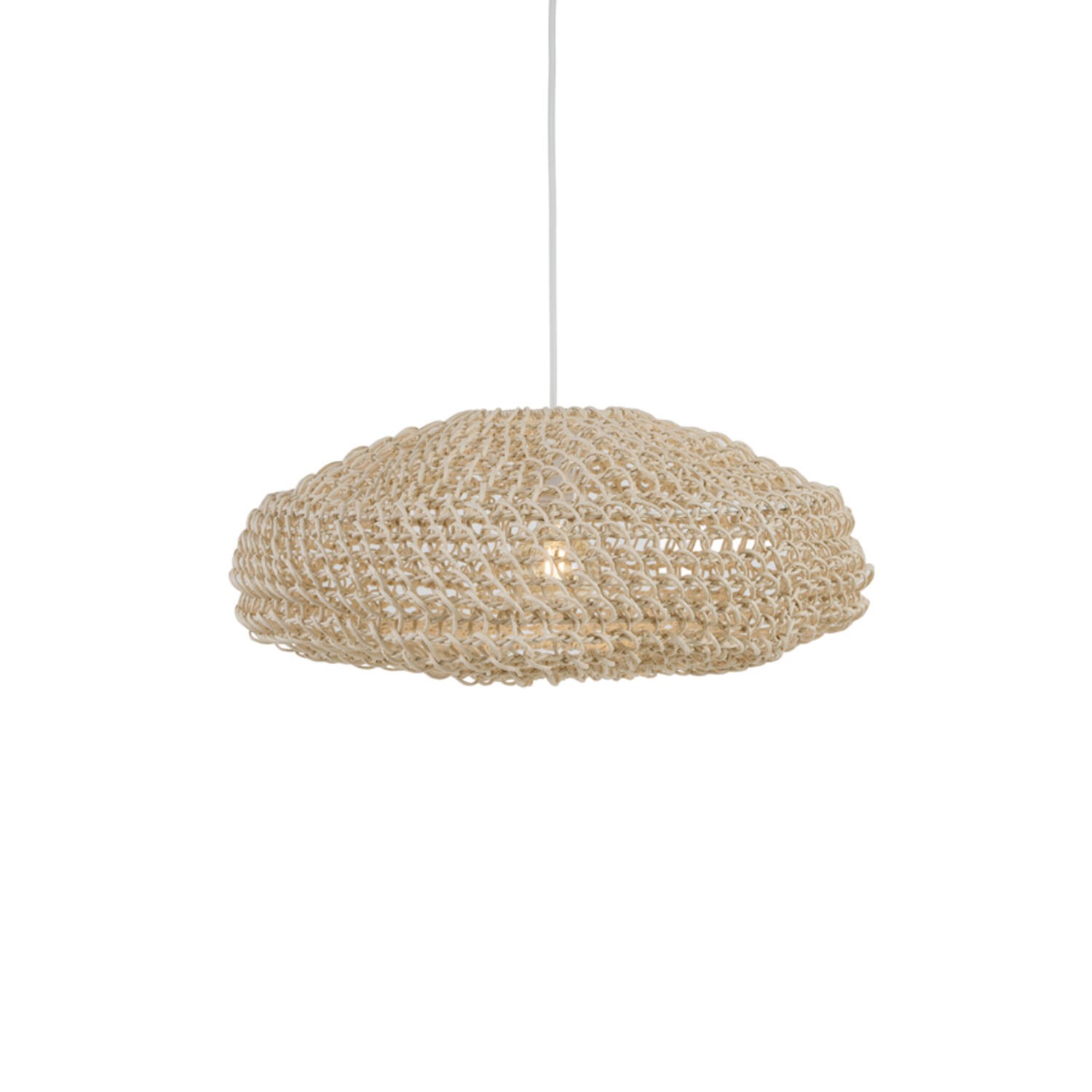 Hanging lamp Ø65x25 cm TWAN cream