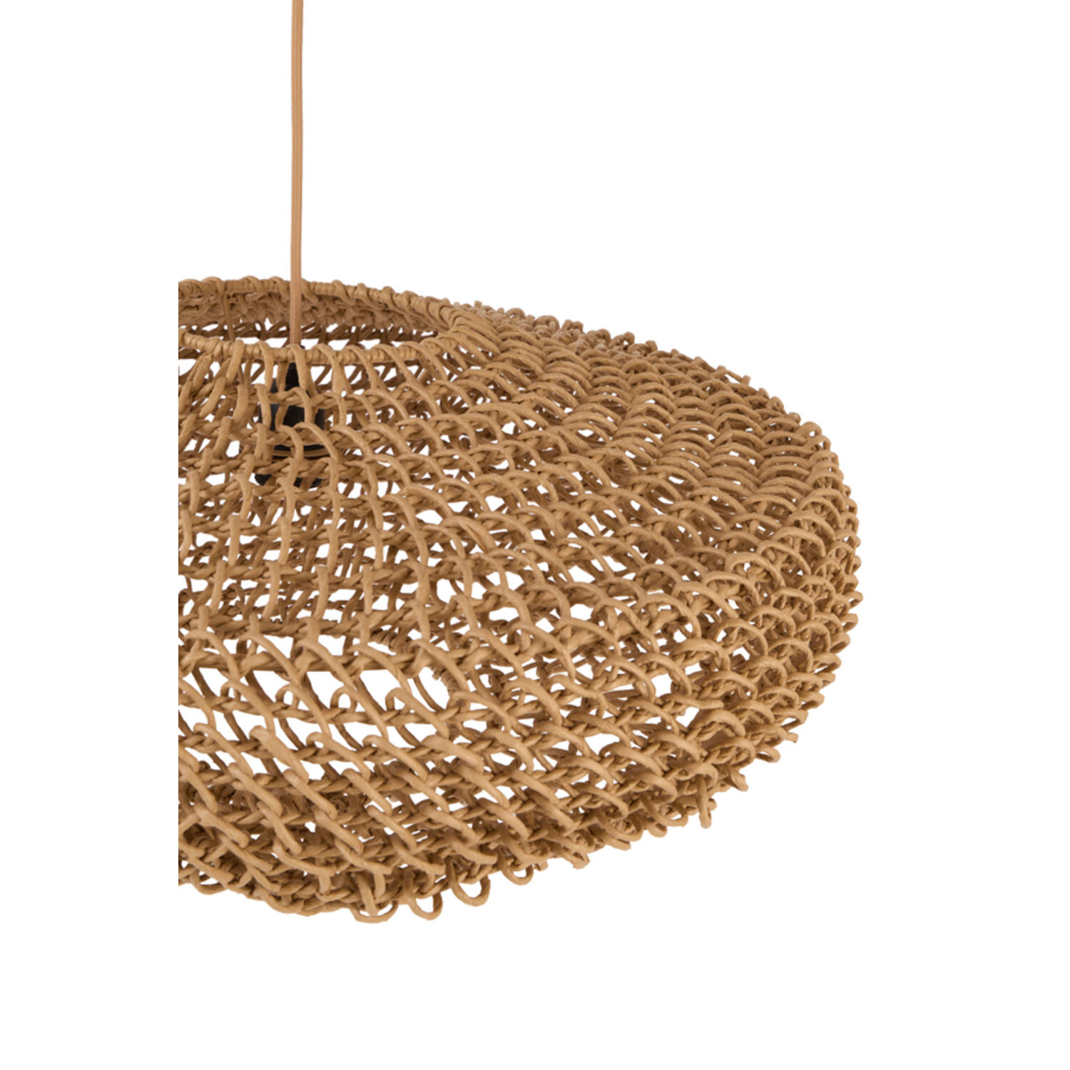 Hanging lamp Ø65x25 cm TWAN light brown - Afbeelding 5