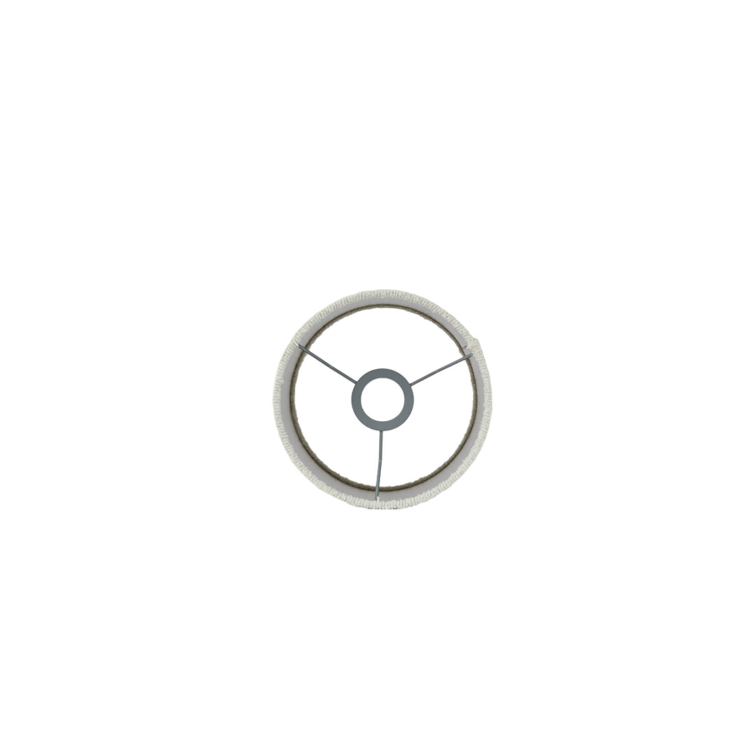 Shade cylinder 20-20-15 cm BOUCLE white - Afbeelding 4