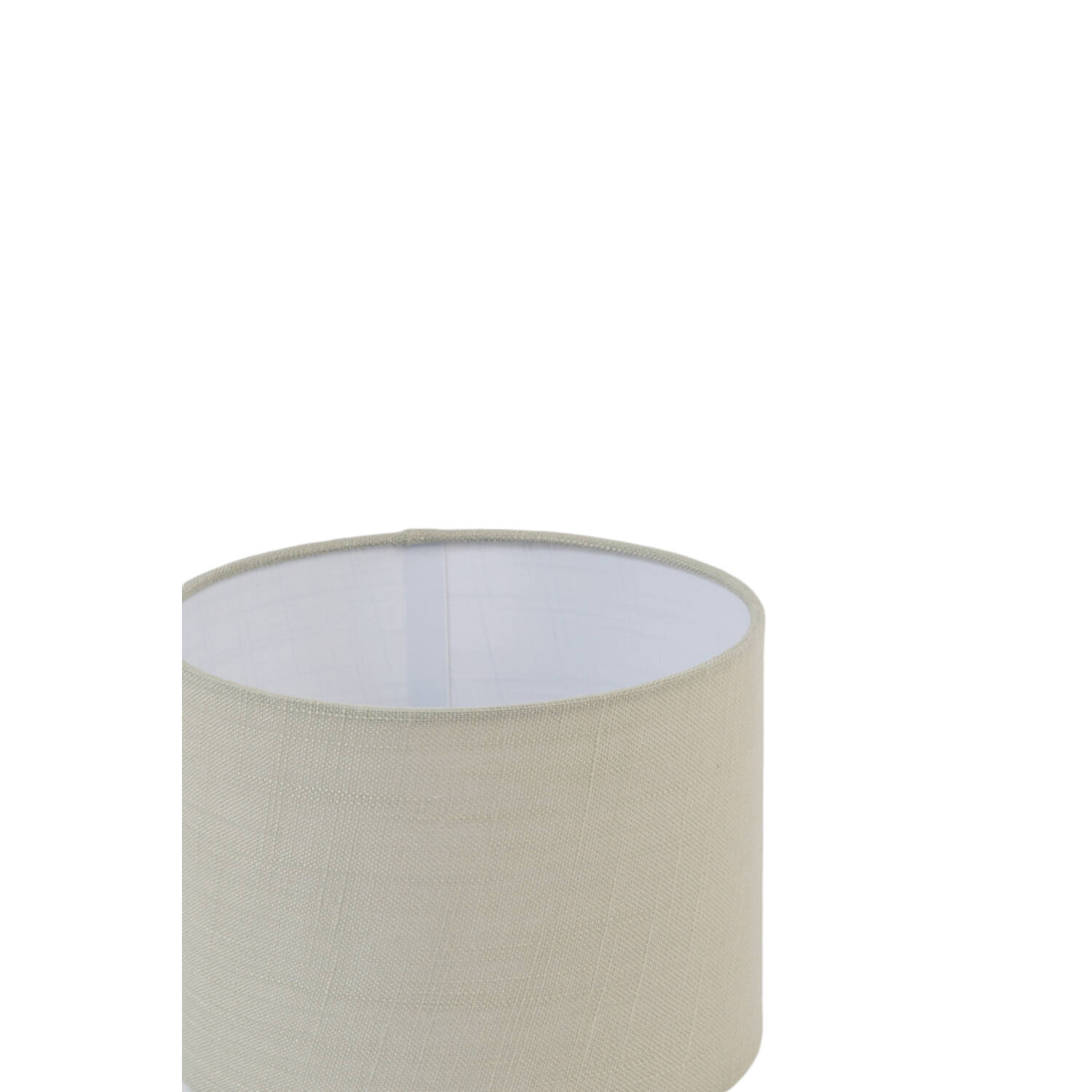 Shade cylinder 20-20-15 cm LINEN light grey - Afbeelding 3