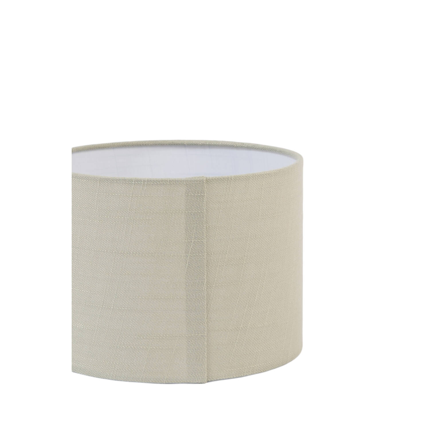 Shade cylinder 20-20-15 cm LINEN light grey - Afbeelding 4