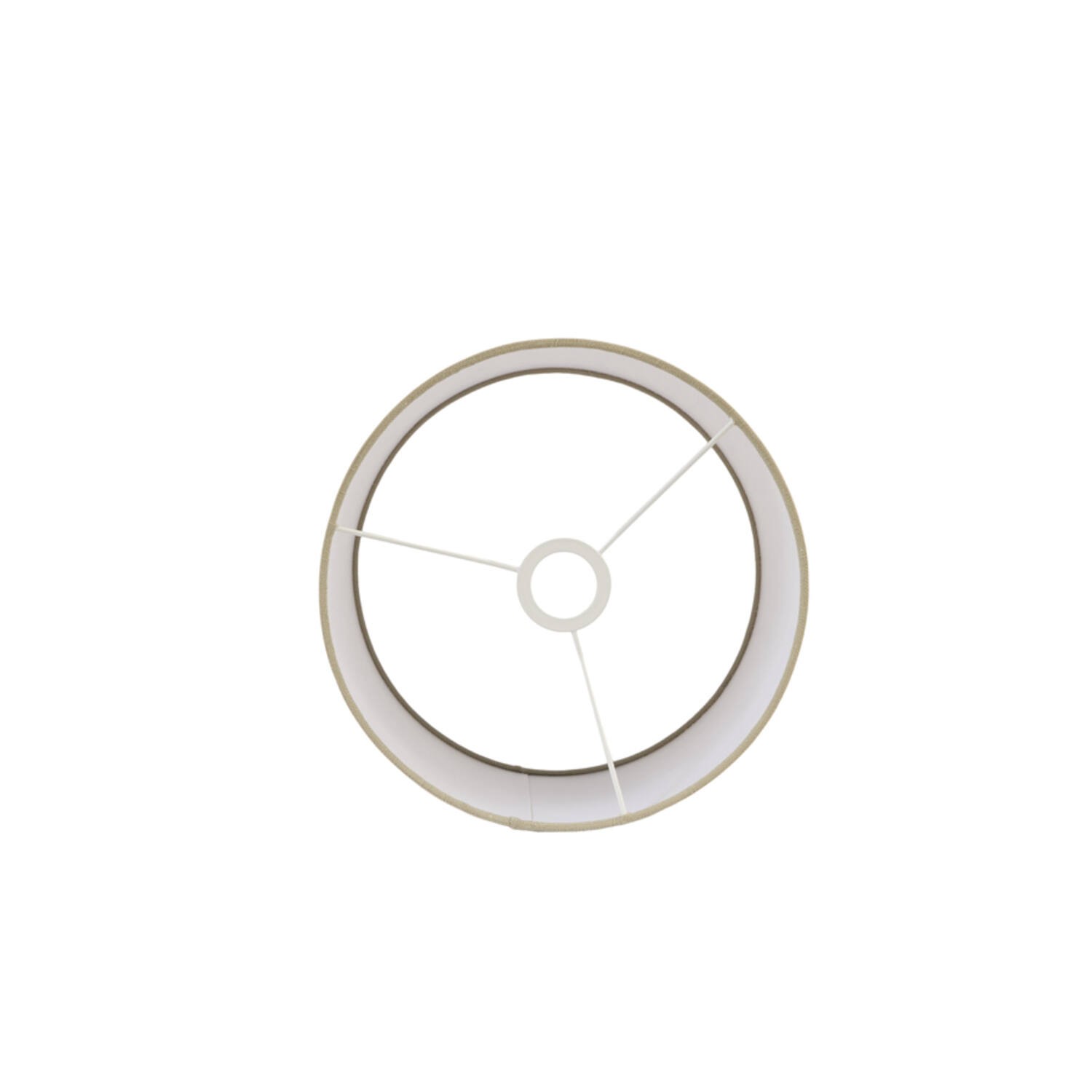 Shade cylinder 30-30-21 cm LINEN light grey - Afbeelding 3