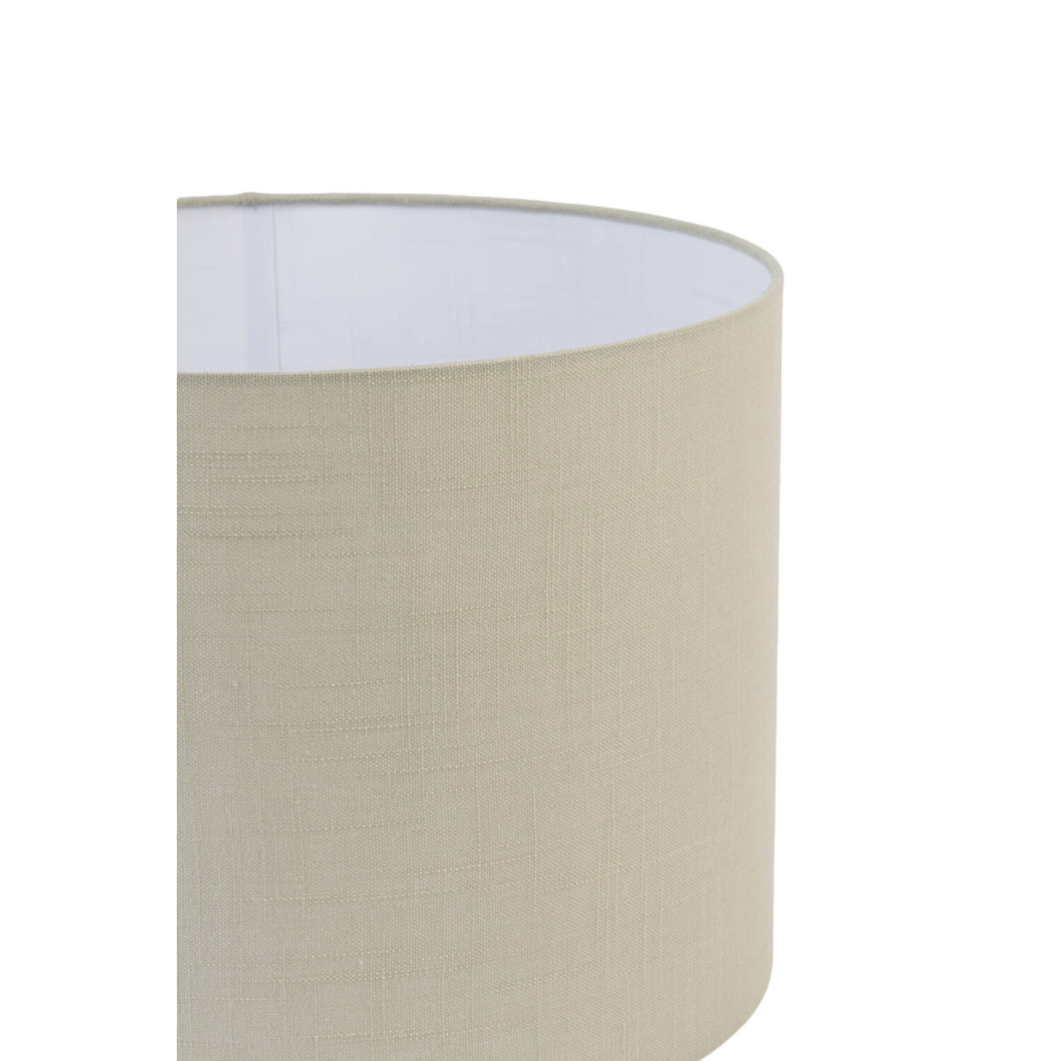 Shade cylinder 40-40-30 cm LINEN light grey - Afbeelding 3