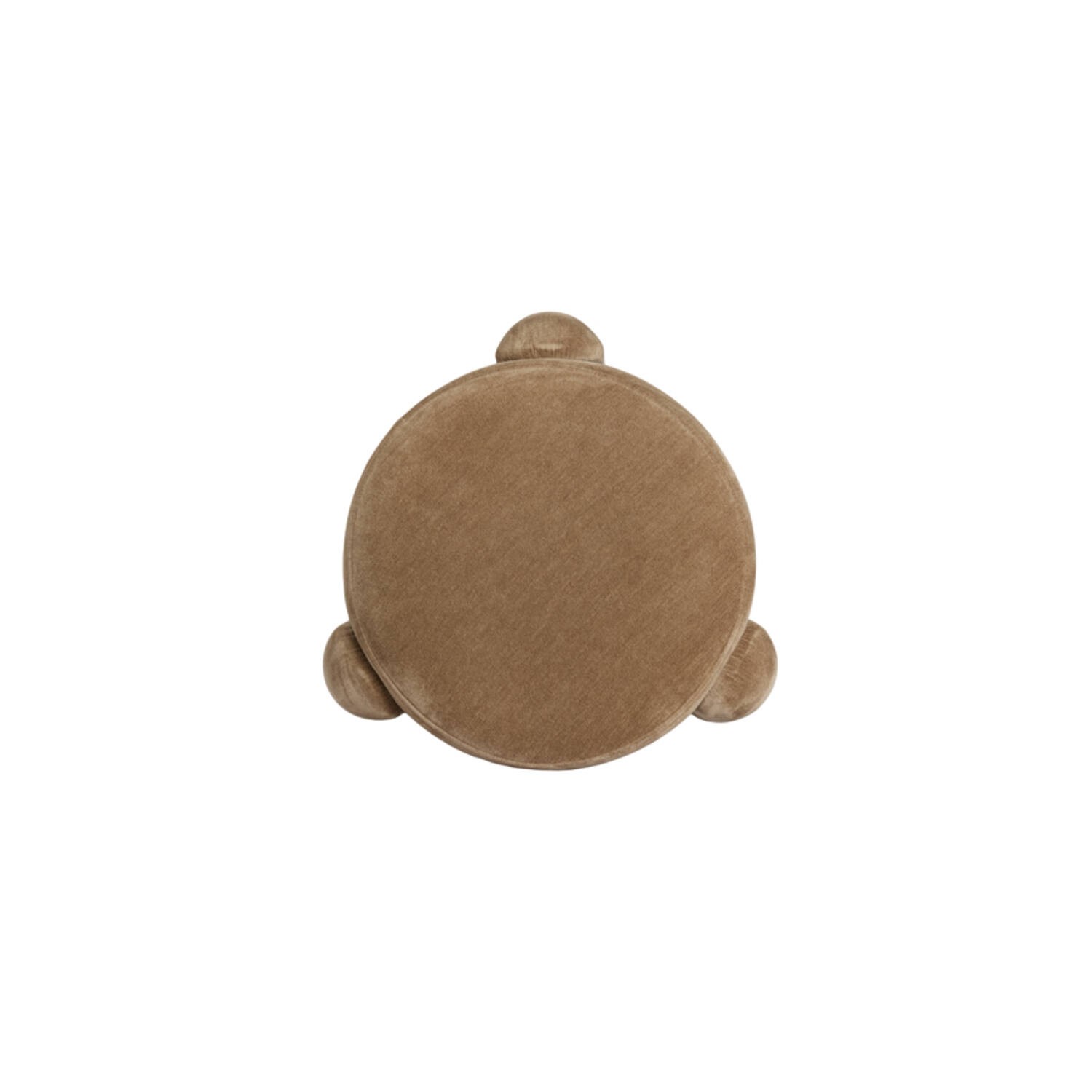 Pouf Ø48x40 cm OZIMI taupe - Afbeelding 8